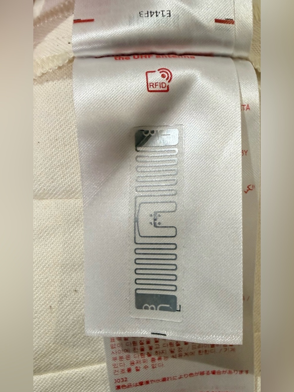 NWT - Marni Embroidered Denim Mini Dress in Bone White Size 6 - Picture 12 of 13